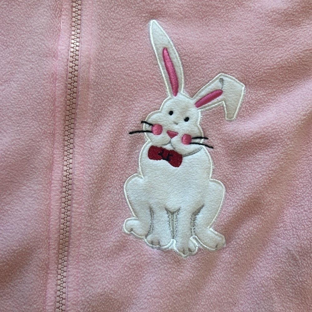 Pink bunny onesie - Picture 3 of 6